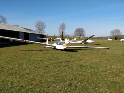 Photo d'un planeur Twin Astir II